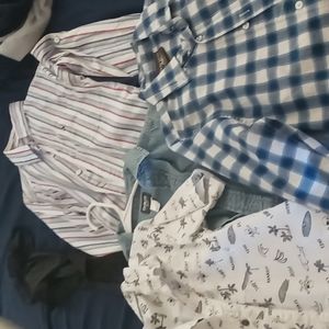 Boys button down shirt lot